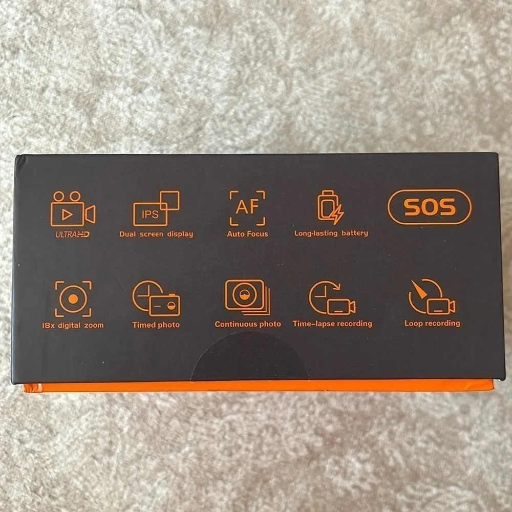 Brand New 8K UHD 70MP Digital Camera 32GB Card Waterproof Underwater